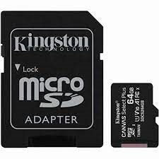 64 GB Memory Cards With Adapters