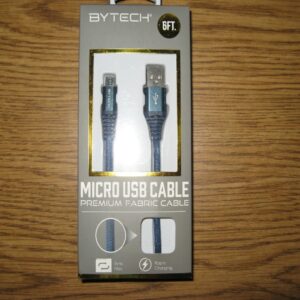 ByTech 6 Feet Micro USB Cable