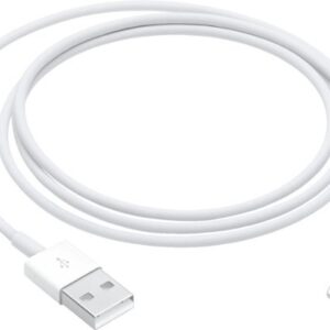 White 3 Feet Sync Charger Cable For iPhone, iPad & iPod